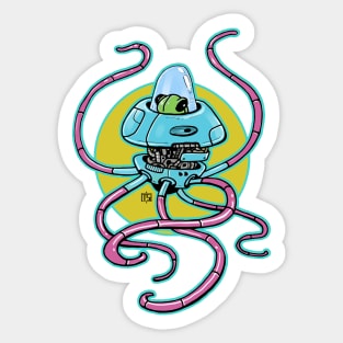 Roboctopus Sticker